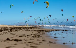 Andaluzja - miasteczko Tarifa - kitesurfing