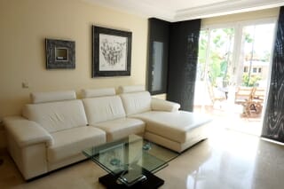Marbella apartment for rent - living room