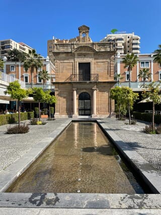 Malaga monument