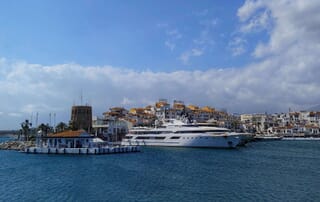 Puerto Banus - widok na port