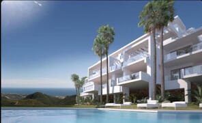Apartamenty z zapierającymi dech w piersiach widokami na morze w Ojen, Costa del Sol