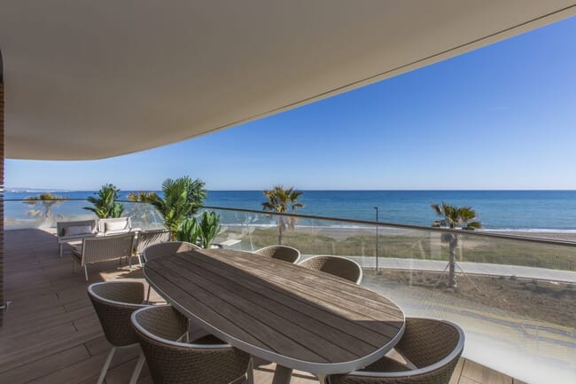 Unique beachfront apartments, exclusive penthouses and magnificent villas in Estepona