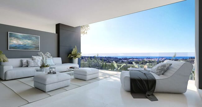 Oszałamiający projekt 72 nowoczesnych apartamentów w New Golden Mile, Estepona, Hiszpania
