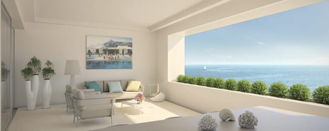 Luxury living by the sea, apartment in Estepona