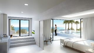 Luxury front line beach development in New Golden Mile, Estepona, Spain