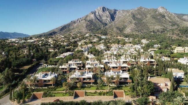 Nowoczesne wille w spektakularnej lokalizacji: Sierra Blanca, Marbella