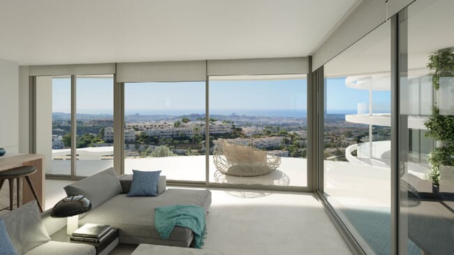 Breath-taking views, fantastic location and comfort through out - new luxury development in Benahavis