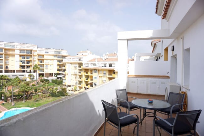 Apartment with breathtaking sea views in La Cala de Mijas, Costa del Sol, Spain