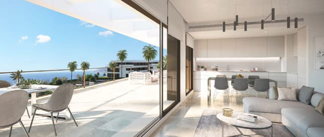 Apartamentos con magnifica vista al mar, Casares Costa