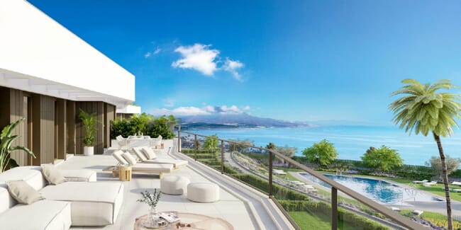Apartment with magnificent seaviews, Casares Costa