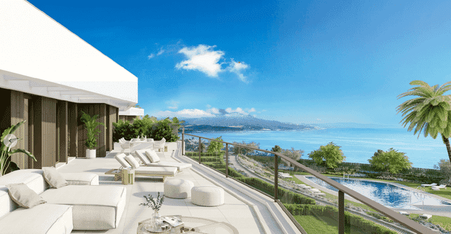 Apartment with magnificent seaviews