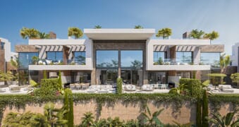 Residential complex of 27 semi-detached houses in Marbella East