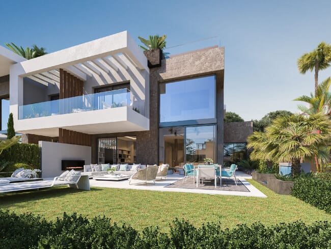 Conjunto residencial de 27 viviendas adosadas en Marbella Este