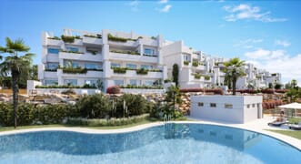 Exclusive residential complex in Estepona Golf