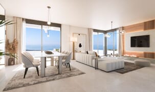 Fantastic apartments with the sea and mountain view