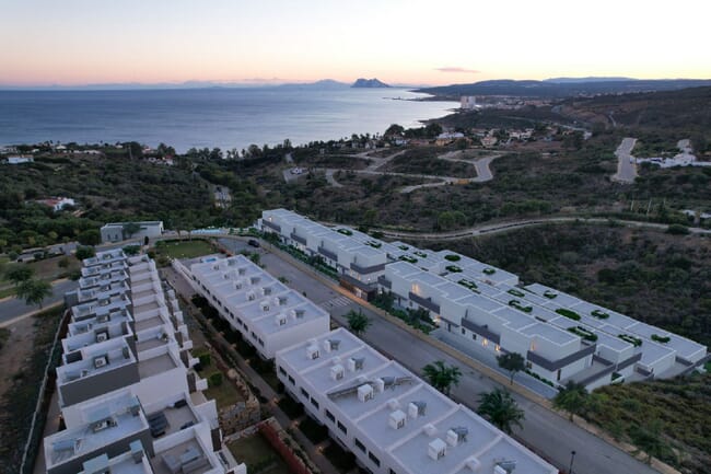 Townhouses with a beautiful view of the African coast, Bahia de las Rocas