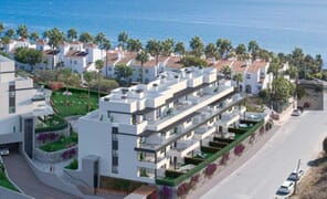 Modern apartments right next to the beach, Mijas Costa