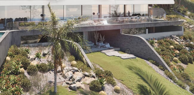 Fascinating luxury villa with infinity swimming pool, La Quinta