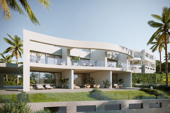 Luxurious townhouses in a great location, Mijas Costa