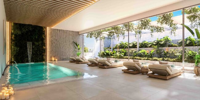 Modernos apartamentos rodeados de naturaleza en Marbella Este