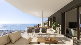 Apartments with a beautiful sea views, Malaga