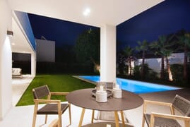 Modern second line beach villa in Casasola area, Estepona, Costa del Sol, Spain