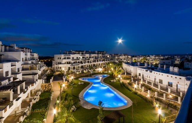 Modern apartments in exclusive area of La Resina Golf &amp; Country Club, Estepona, Costa del Sol, Spain