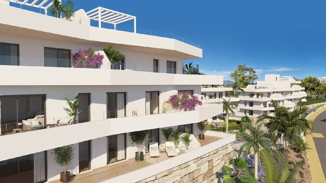 Modern apartments near the beach, La Gaspara