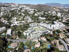 Unique concept of the complex with on-site rental management and sports club in Mijas Costa