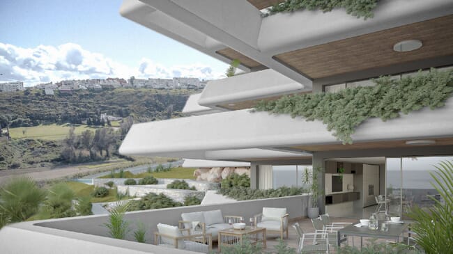 Modern apartments in Manilva