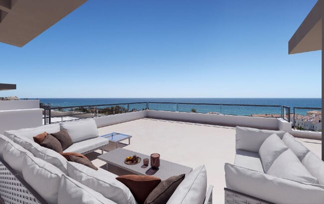 Apartments in an excellent location, Casares Playa