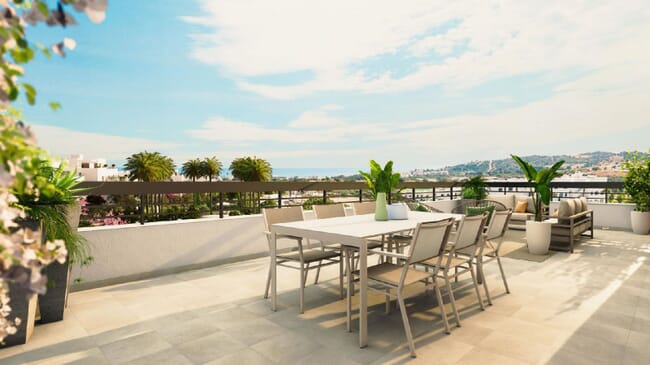New construction attractive appartments with nice views, Estepona