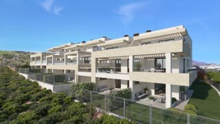 Una urbanización cerrada de 41 apartamentos de nueva construcción en la zona oeste de Estepona.