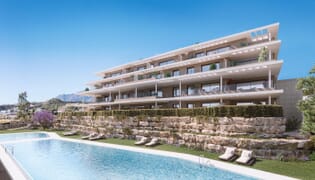 Newly built apartments with panoramic views, Estepona
