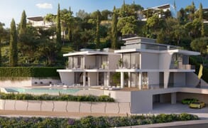 Contemporary villas with a unique design, Benahavis