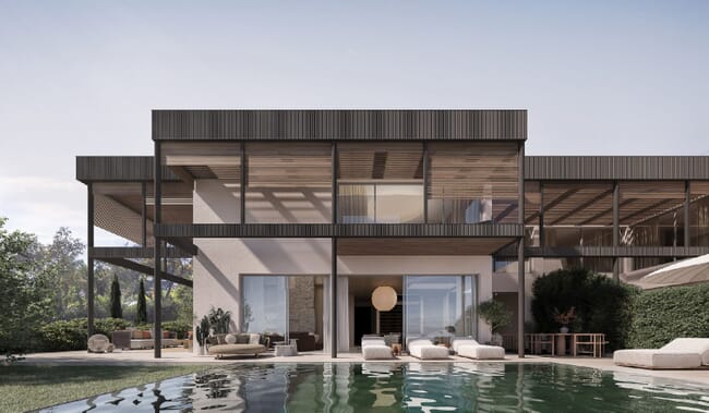 Contemporary style villas with panoramic views, Golden Mile