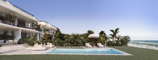 Fabulosas villas con vistas en primera linea de la playa, Marbella Este