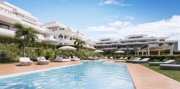 Off plan contemporary apartments, El Padron