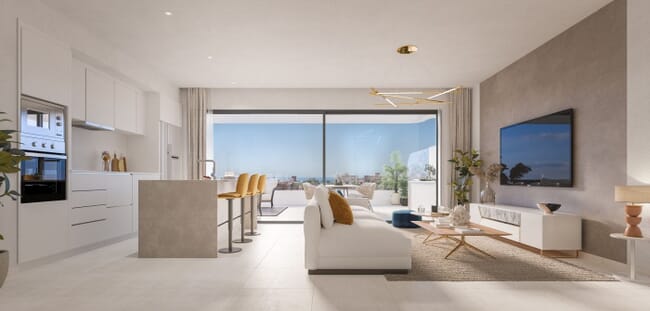 Off plan contemporary apartments, El Padron