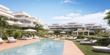 Off plan contemporary apartments, El Padron