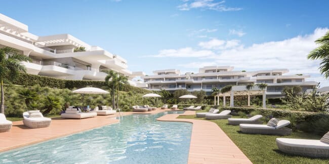 Off plan contemporary apartments, El Padron