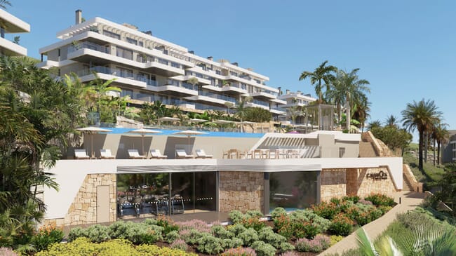 Ekskluzywne apartamenty obok pola golfowego, kilka minut od plaży i wszystkich udogodnień, La Cala de Mijas, Mijas Costa, Hiszpania