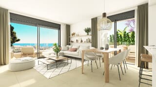 Exclusive apartments next to the golf, few minutes from the beach and all amenities, La Cala de Mijas, Mijas Costa, Spain