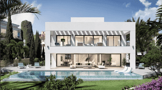 Modern villa within a walking distance to the beach, Guadalmina Baja