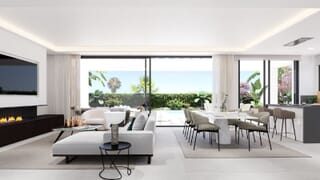 Brand new villas with walking distance to the beach and amenities in Calahonda, Mijas Costa, Costa del Sol, Spain