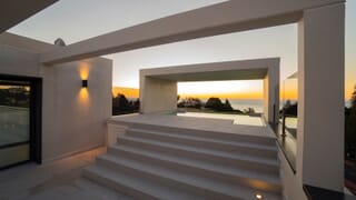 Fabulosa, moderna villa con vistas al mar, Rancho Domingo, Benalmadena