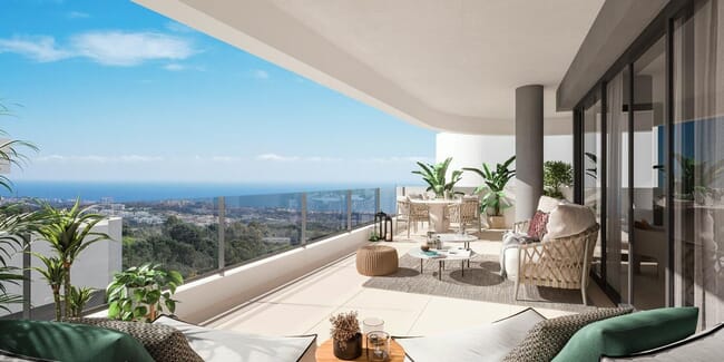 Modern apartments in privileged  location, Altos de los Monteros, Marbella
