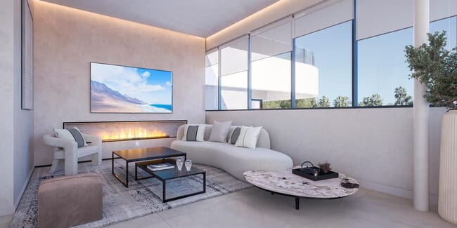 Modernos apartamentos en ubicación privilegiada, Altos de los Monteros, Marbella
