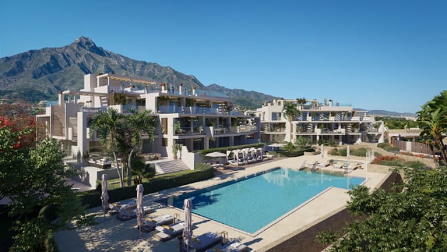 Sophisticated apartments in prime location, Golden Mile, Marbella