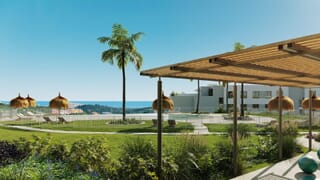 Nueva promoción de apartamentos y áticos con espectaculares vistas al mar y al golf, Doña Julia